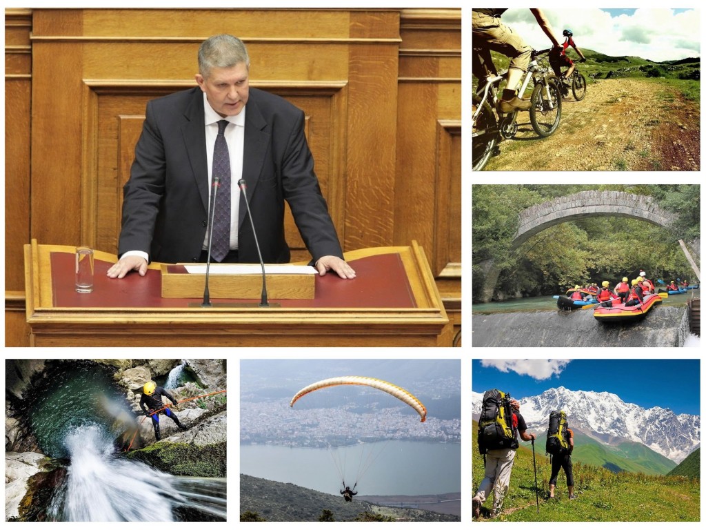 Γιάννης Καραγιάννης - Νομοθετική ρύθμιση για τις τουριστικές επιχειρήσεις υπαίθριων δραστηριοτήτων
